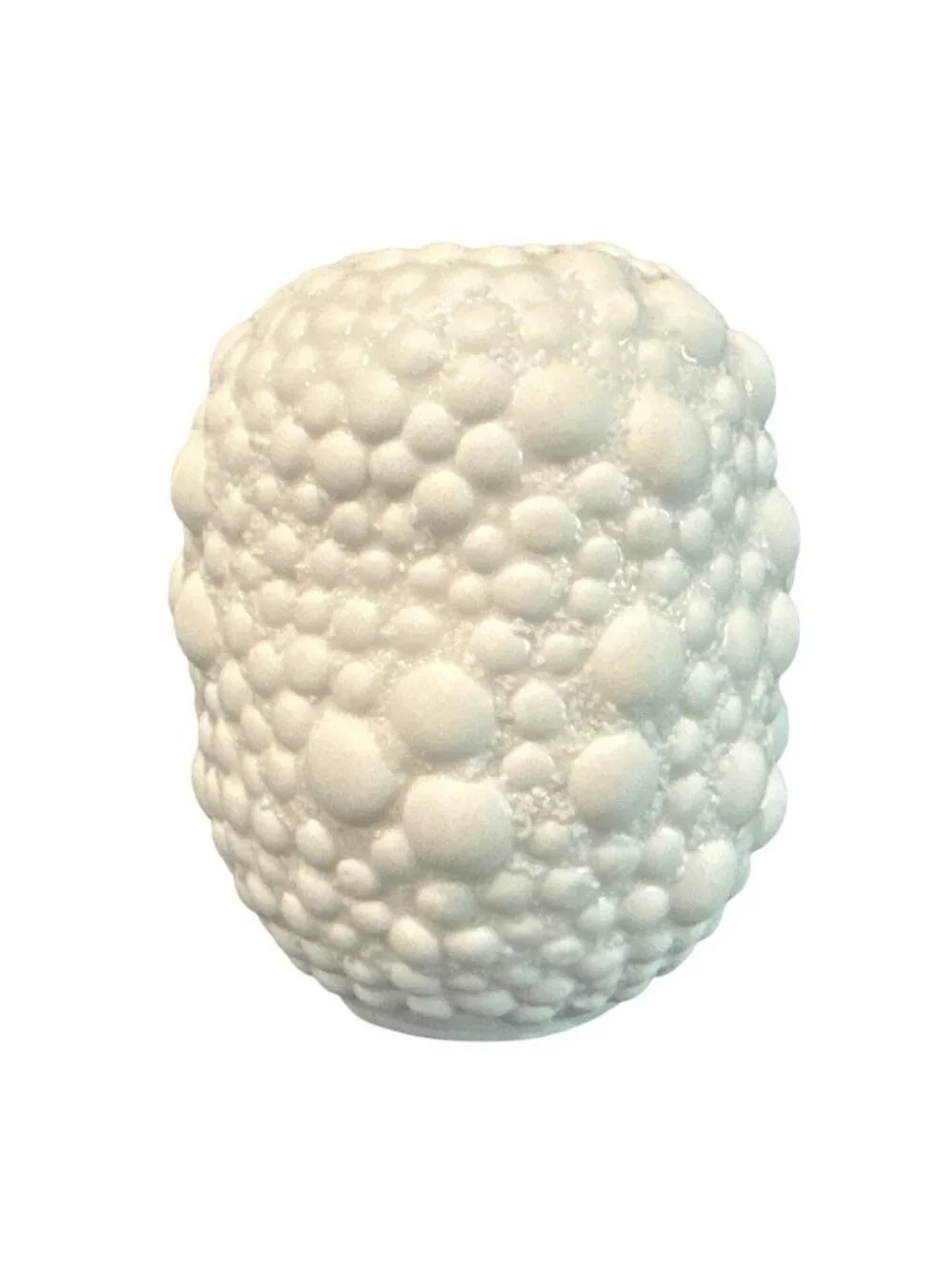 Ikea Föremål Bubble Textured White Ceramic Bud Vase By Per B. Sundberg Art Event